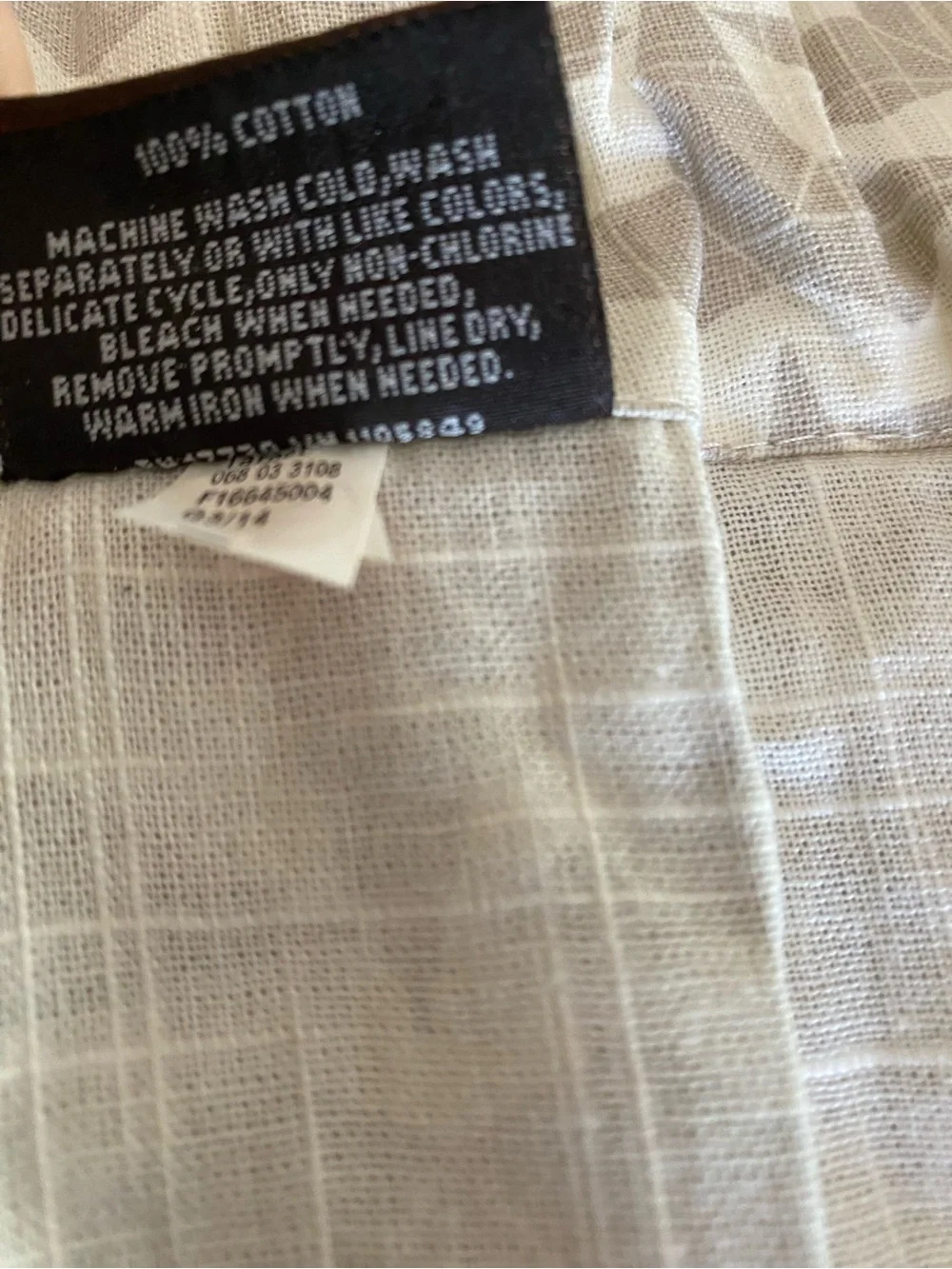 Nate Burkus Geo-Print Curtain Panel